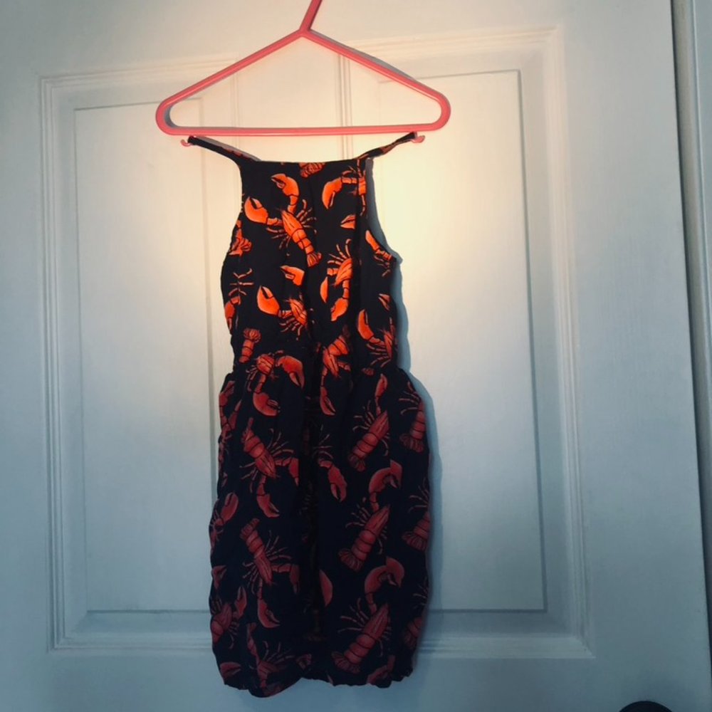 Old Navy Lobster Print Dress